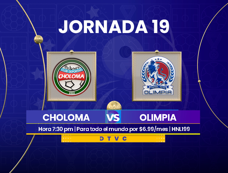 EN VIVO: Choloma vs. Olimpia, juego disponible a nivel mundial