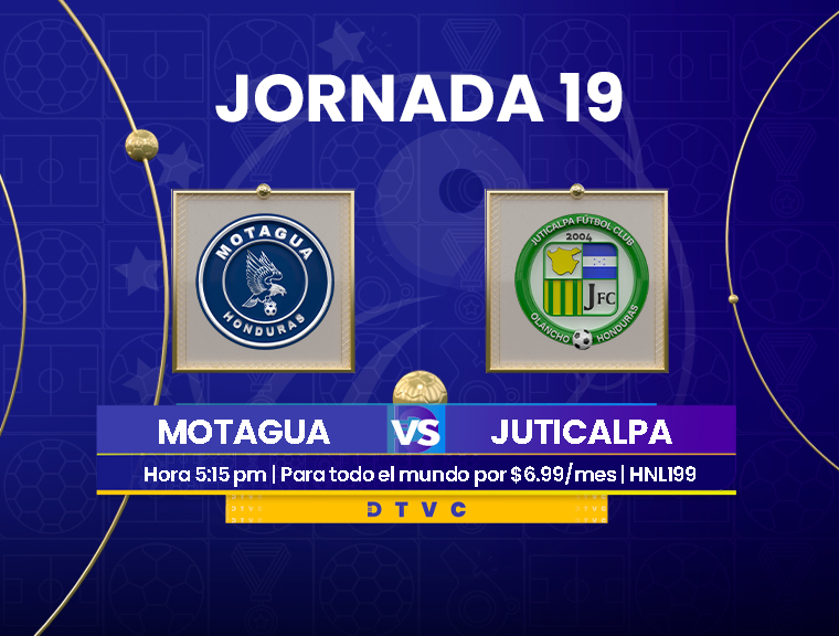 EN VIVO: Motagua Vs. Juticalpa, juego disponible a nivel internacional