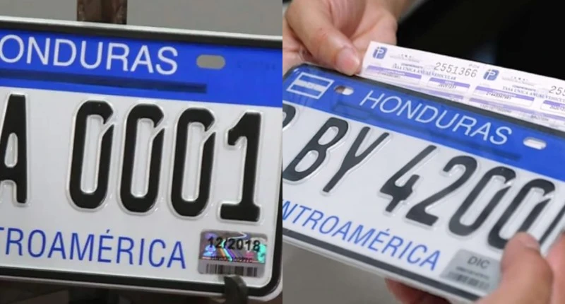 placa vehicular