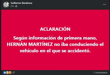 Publicación aclaratoria