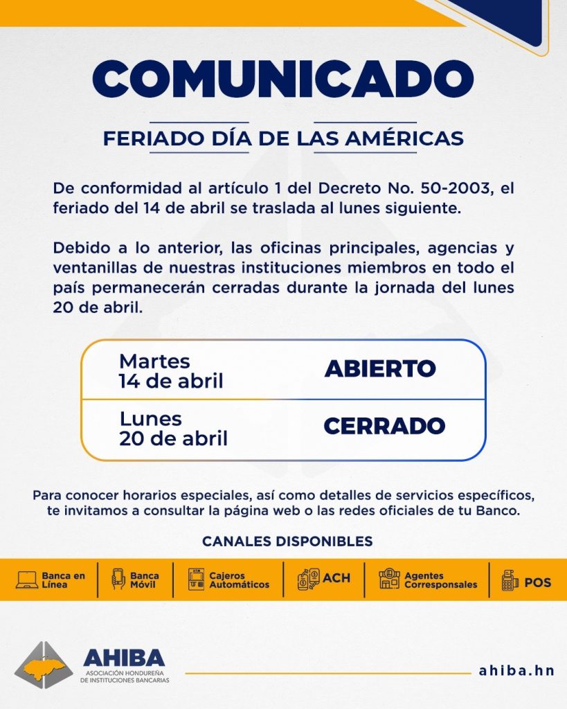 AHIBA COMUNICADO 