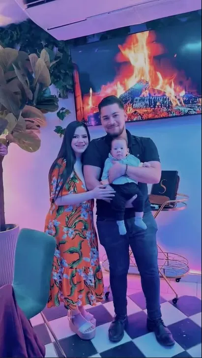 Hernán y su expareja