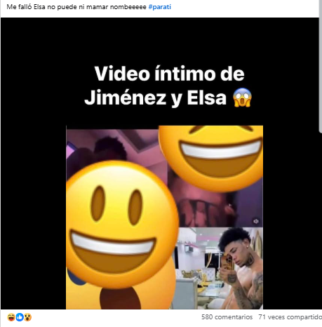 supuesta filtracion de Elsa Oseguera 