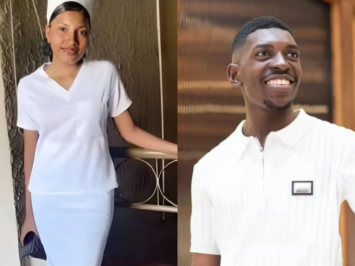 dembele hondureño y su novia 