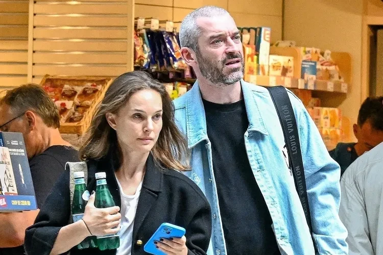 Natalie Portman y Tanguy Destable el 3 de junio. 
