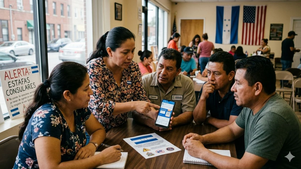 Imagen de Alertan sobre peligrosa estafa con citas consulares que acecha a hondureños en EEUU