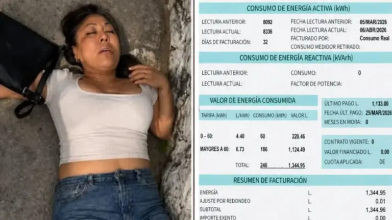 Imagen Principal de Nota: Hondureña se desmaya al ver recibo de luz: "De donde voy a pagar eso"