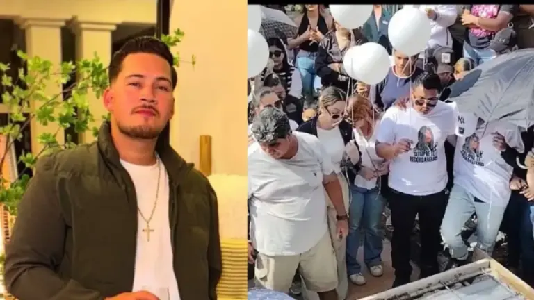 Imagen Principal de Nota: Entre lágrimas y oración: así fue el emotivo adiós al tiktoker Hernán Martínez