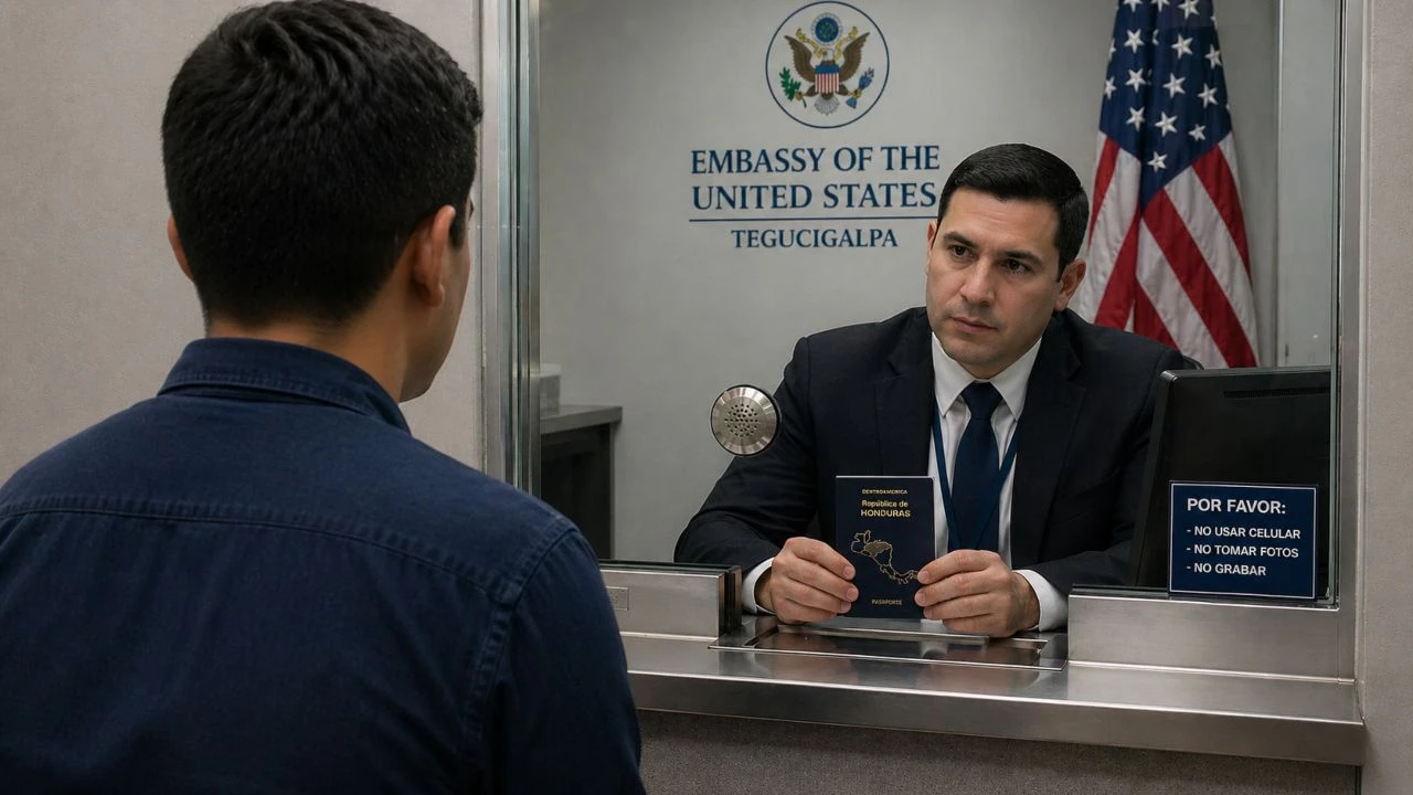 Revelan la nueva pregunta en la entrevista para la visa americana en Honduras
