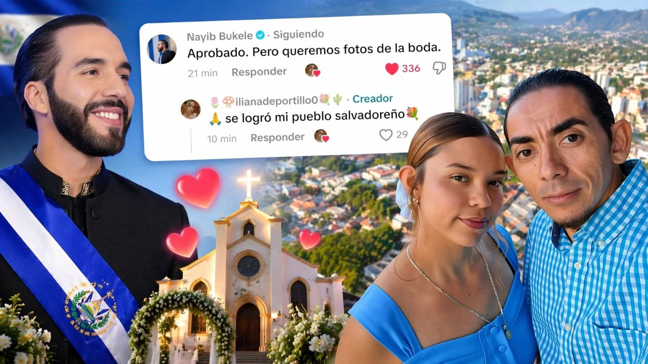 Imagen Principal de Nota: 'Aprobado': Pareja salvadoreña se casará por la iglesia tras mensaje de Bukele
