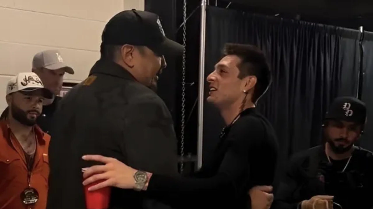 Abuchean a Pepe Aguilar en concierto de Peso Pluma