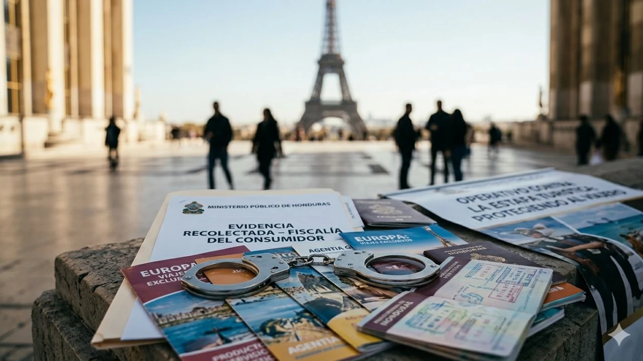 ¡Prometían tours a Europa! Capturan a tres estafadores de viajes en Honduras