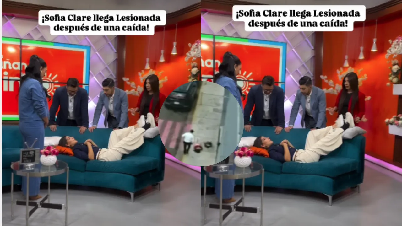 Imagen Principal de Nota: Cámara de seguridad graba fuerte caída de presentadora de TVC: Esto se sabe