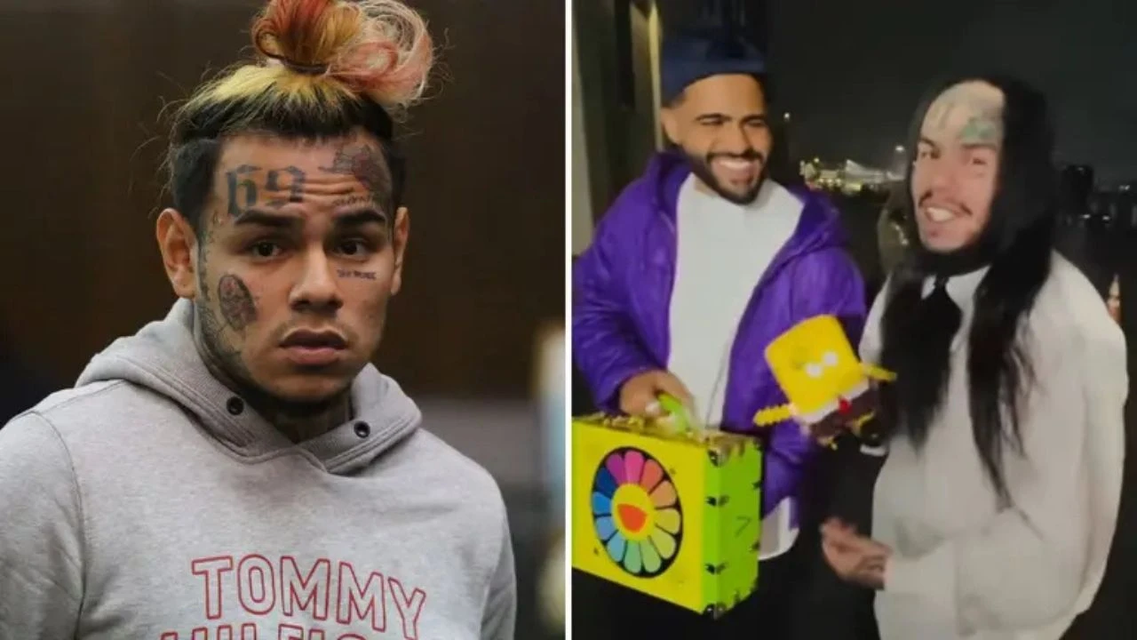 Tekashi 6ix9ine sale de prisión y presume regalo que le dio Nicolás Maduro
