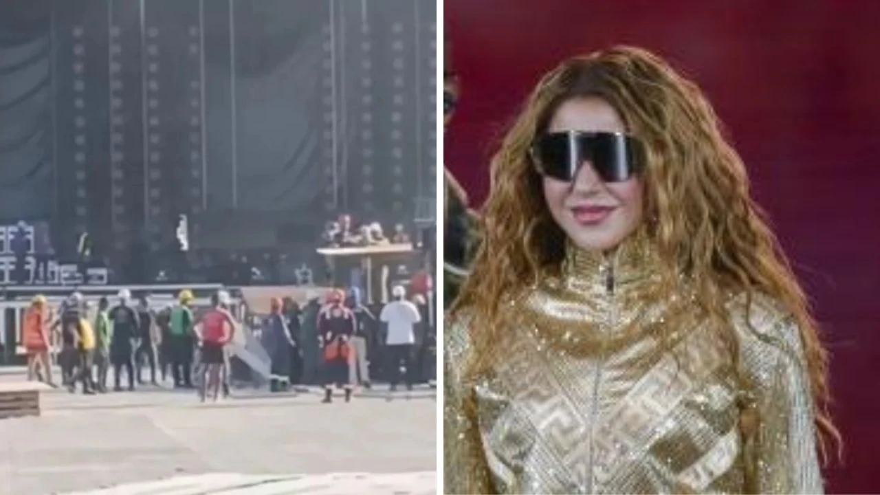 Imagen de Luto en gira de Shakira: técnico fallece tras accidente en escenario