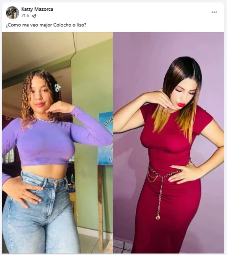 La última publicación de 'Katty Mazorca' en su cuenta de Facebook fue el 15 de abril.  