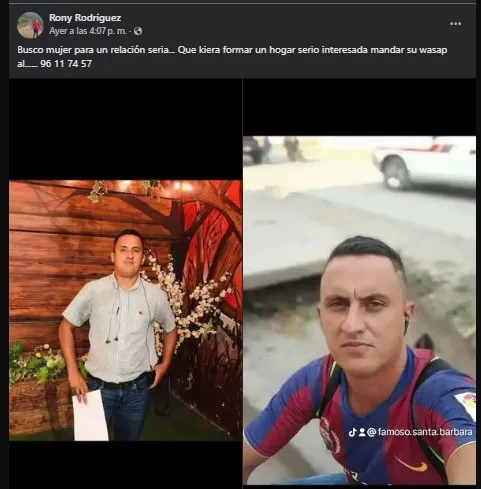 Rony 'famoso solteron'