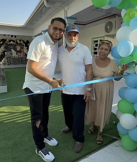 Rosel en la inaguración de su asilo 