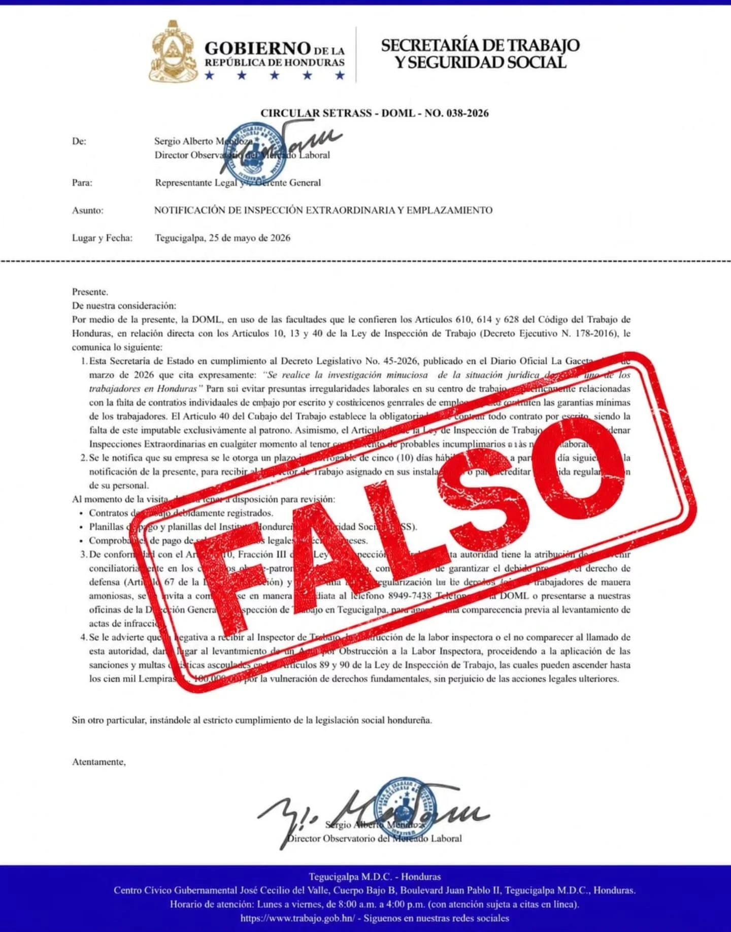 comunicado oficial 