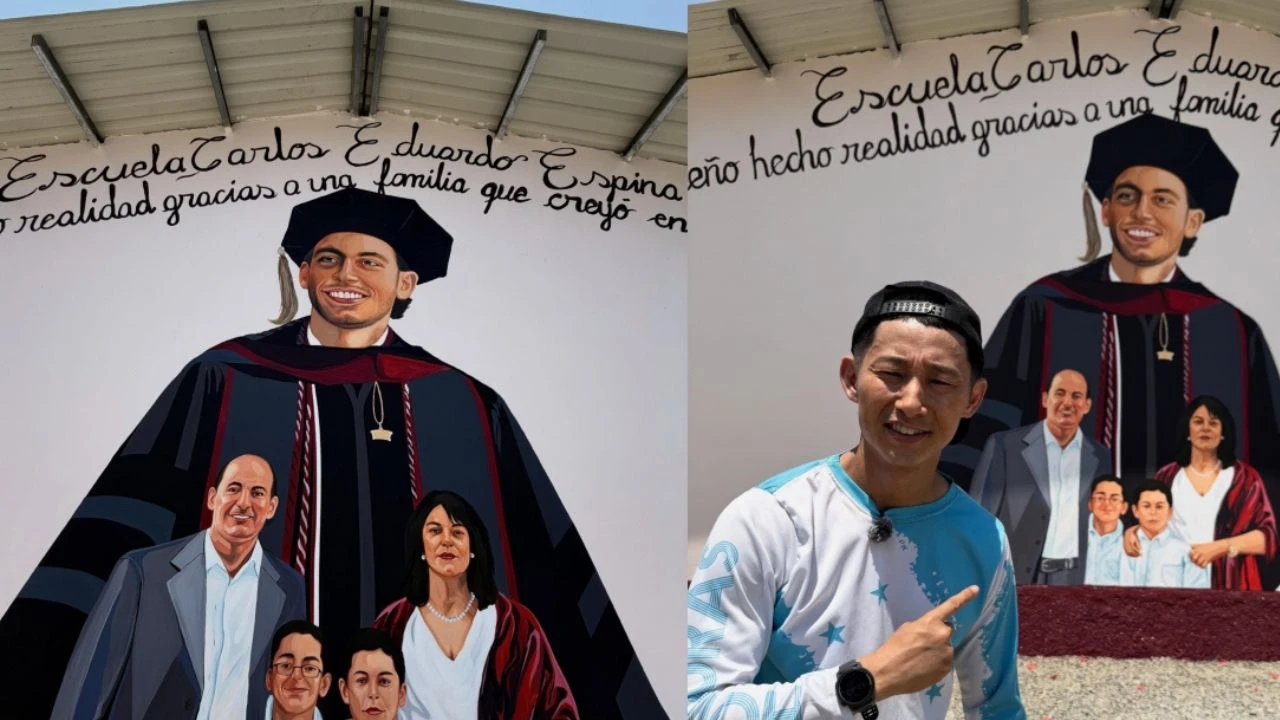 captra de escuela con nombre de influencer