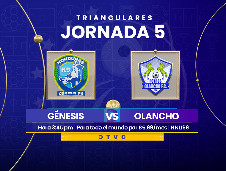 EN VIVO: Génesis vs. Olancho, juego disponible a nivel mundial
