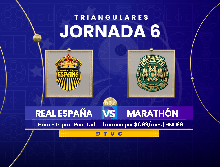 EN VIVO: Real España vs. Marathón, juego disponible a nivel mundial