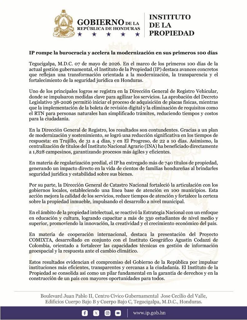 Comunicado IP
