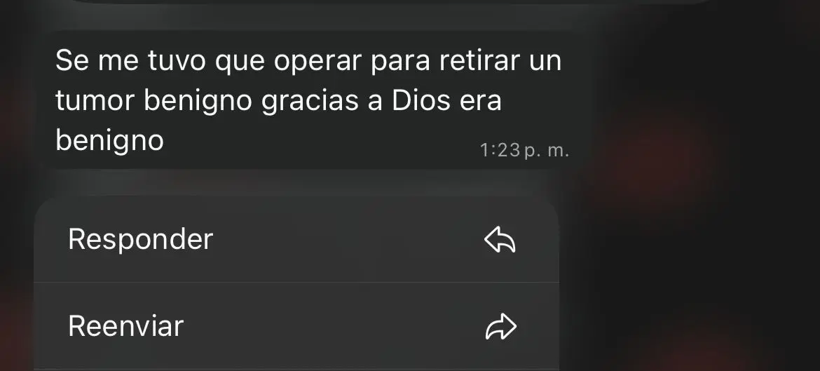 Díaz reveló que el motivo de su operación fue por temas delicados de salud, descartando una cirugía estética. 