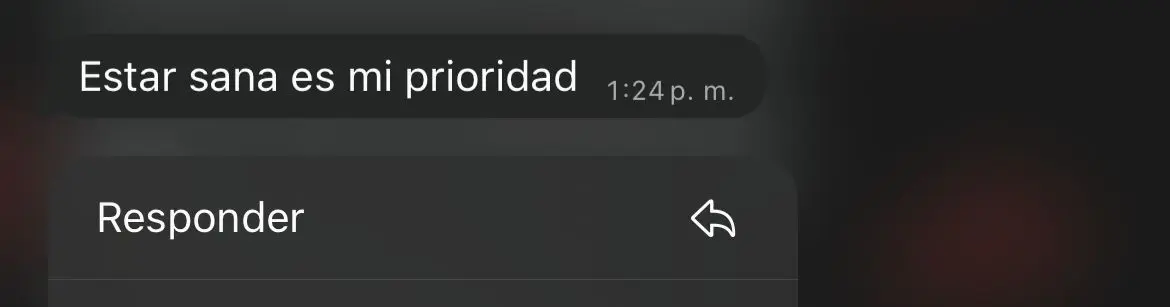 Claudia también aprovechó para decir que su mayor deseo es volver a estar sana.