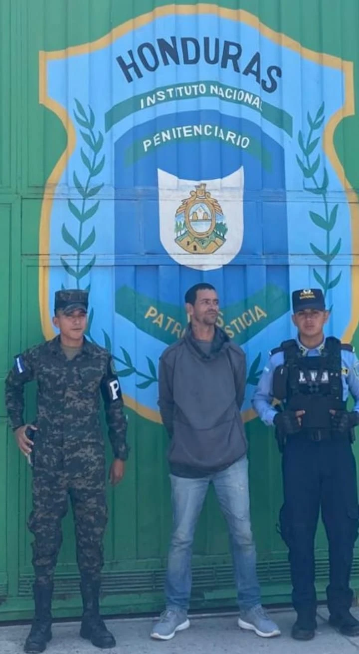 Hondureño detenido 