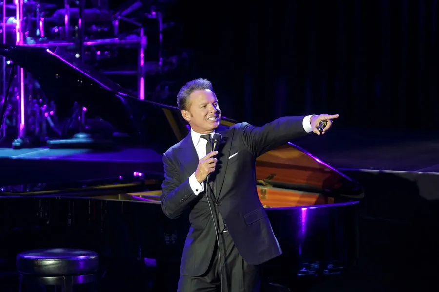 Luis Miguel en el escenario