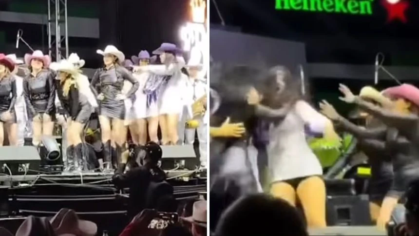 Pelea entre bailarinas 