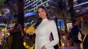 Imagen de Ana Alvarado revela si mostrará el rostro de su bebé al nacer