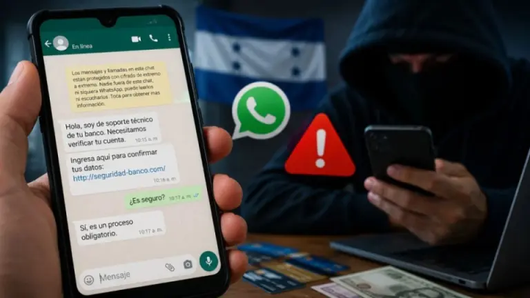 Imagen Principal de Nota: Así están estafando a hondureños con documentos falsos por WhatsApp