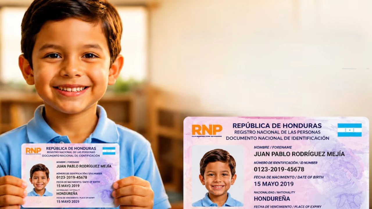 Paso a paso para obtener la nueva DNI para niños y adolescentes en Honduras