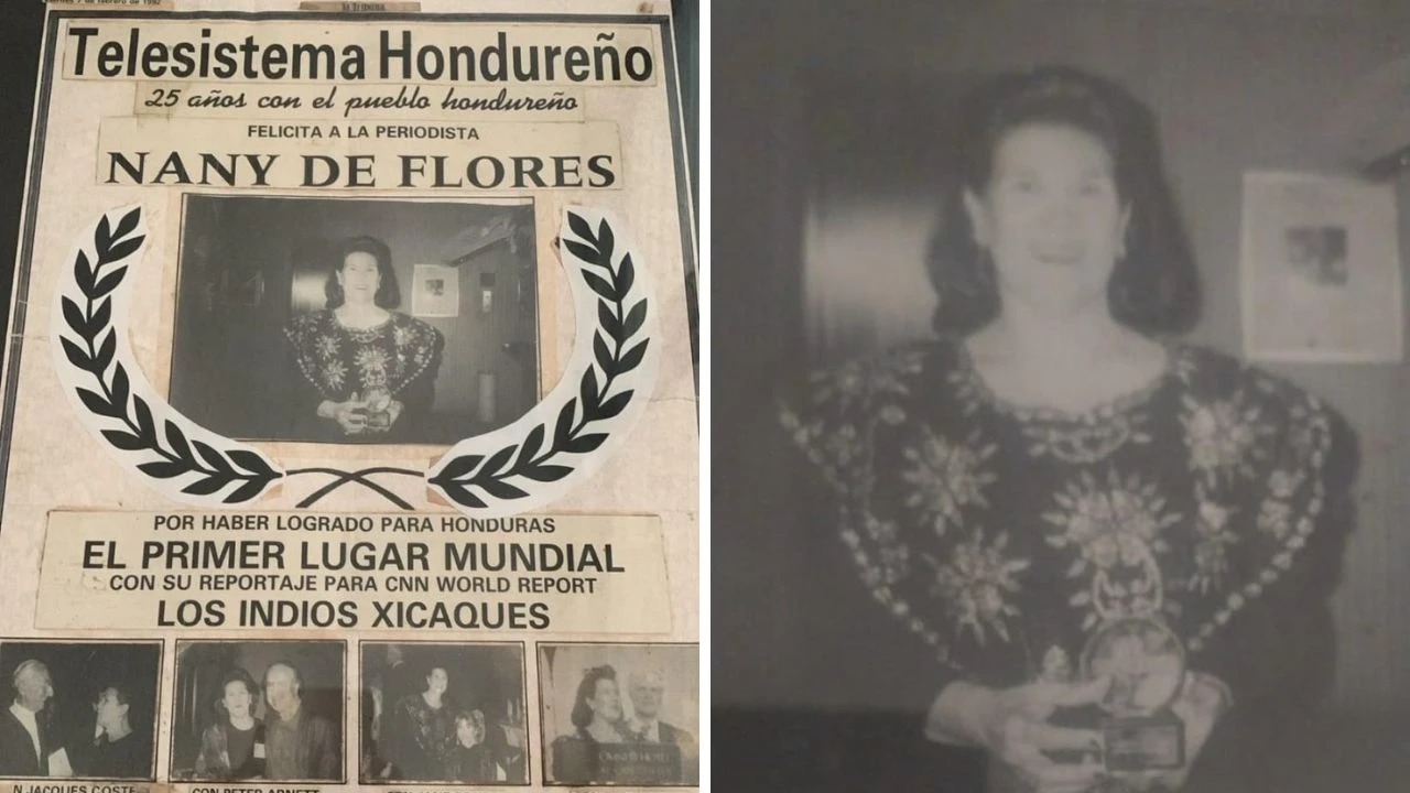 Así recuerda Doña Nany de Flores el premio mundial que entrego Ted Turner a Televicentro