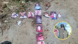Imagen de ¿Brujería? Hallan fotos de 'La More' y 'Tito' Asfura en cementerio de El Paraíso