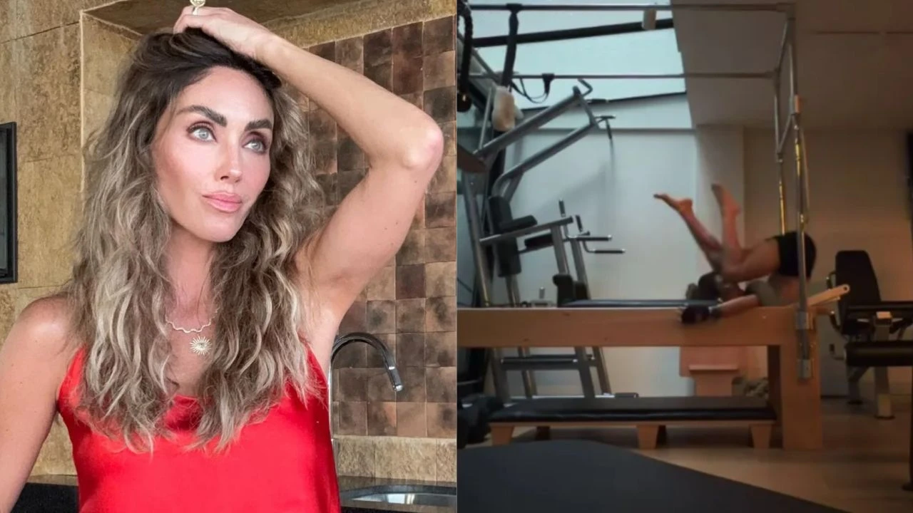 Imagen de Anahí sufre fuerte caída en ejercicio y el video se vuelve viral