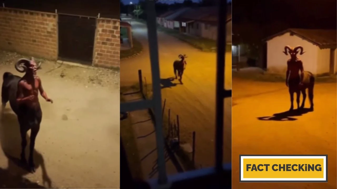Graban supuesta criatura 'mitad hombre y mitad caballo' en Intibucá: ¿Real o IA?