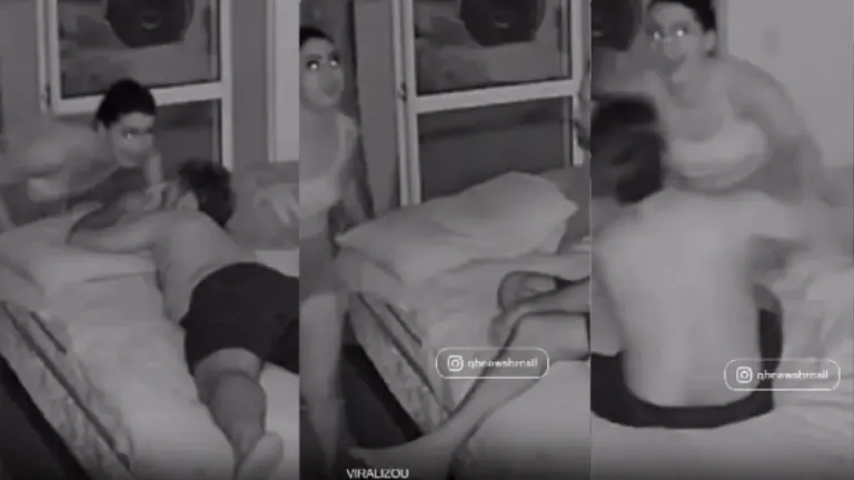 Imagen Principal de Nota: Video viral muestra a mujer actuando como poseída en plena madrugada