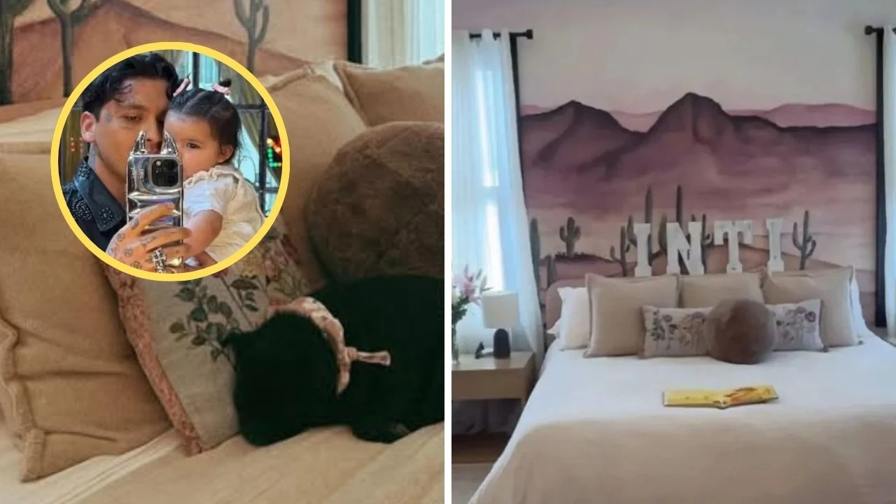 Imagen Principal de Nota: Nodal presume el lujoso cuarto de su hija, pero un detalle indignó a sus fans