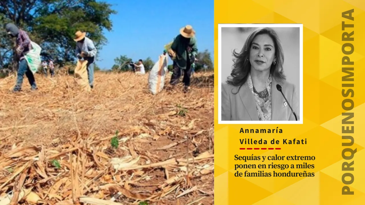 Sequías y calor extremo ponen en riesgo a miles de familias hondureñas