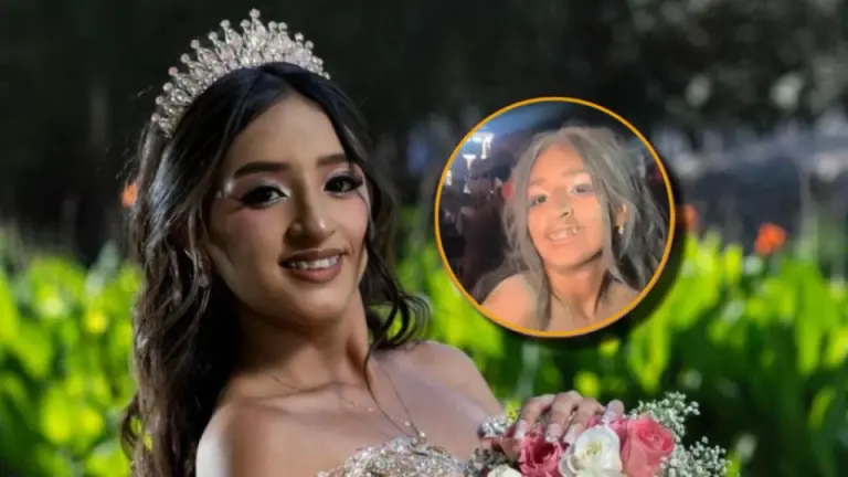 Imagen Principal de Nota: Quinceañera se vuelve viral por disfrutar su fiesta y terminar llena de tierra