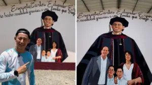 Imagen de El emotivo detalle con Carlos Espina en la escuela que inauguró Shin Fujiyama