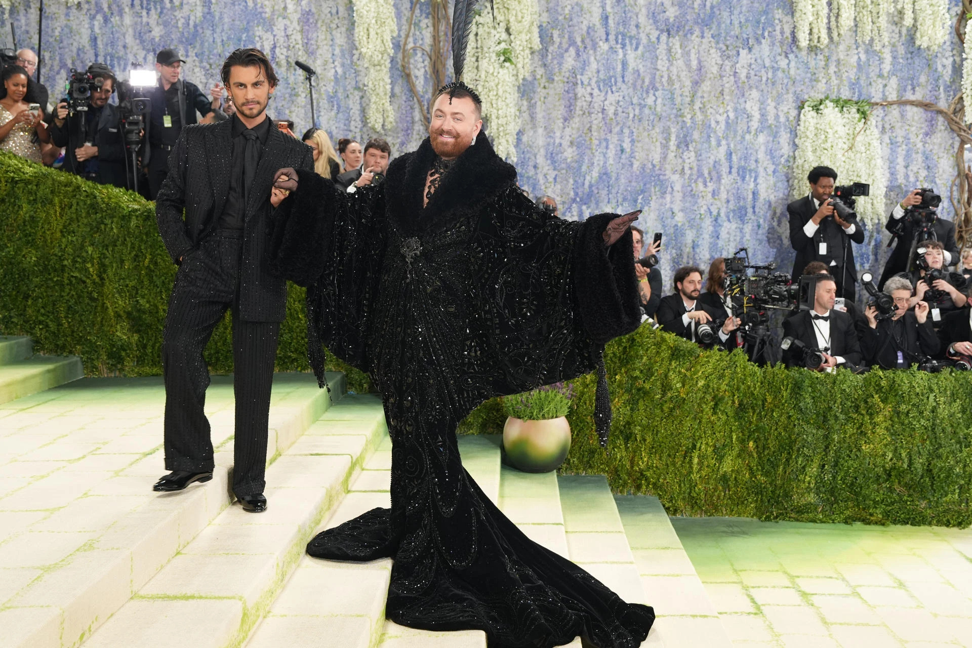 Look completo de Sam Smith en la Met Gala 2026.