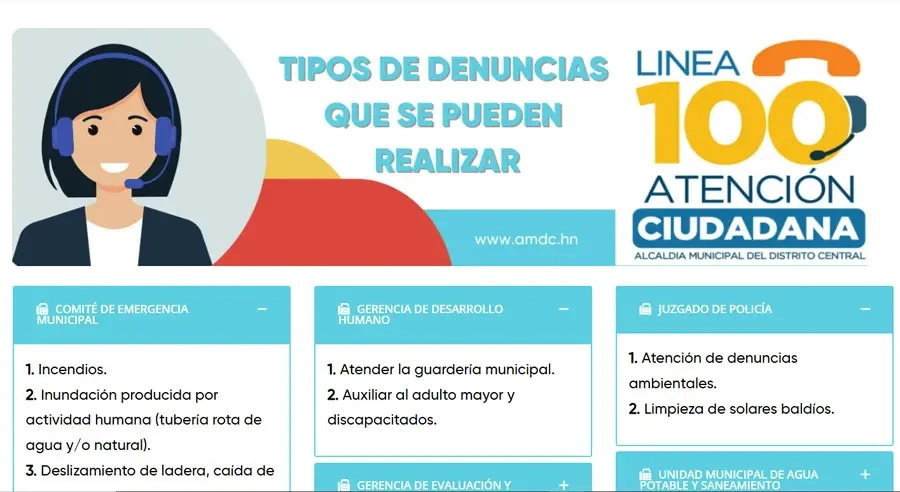 tipos de denuncias
