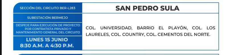 Cortes de Energía