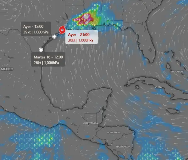tormenta tropical