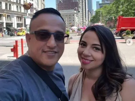 Anahí Pérez junto a Joche