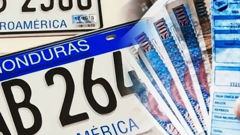 Imagen Principal de Nota: Calendario matrícula vehicular 2026 en Honduras: pagos según último dígito de placa